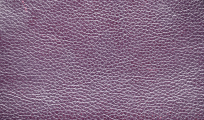 Fototapeta premium Purple leather texture, background, pink animal skin, textile, pattern. 