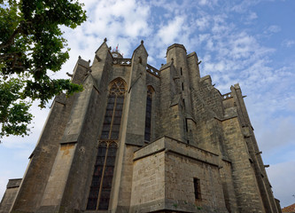 Collégiale Saint-Étienne de Capestang, Hérault, Ocitanie , France