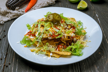 nachos chili con carne