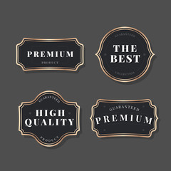 Vintage label collection