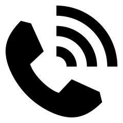 Phone Service Signal Vector Icon
