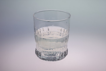 A glass of aloe vera juice