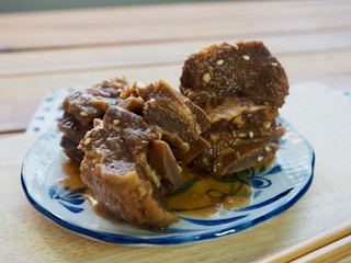 한국의 음식 갈비찜 