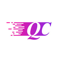 initial letter logo moves fast