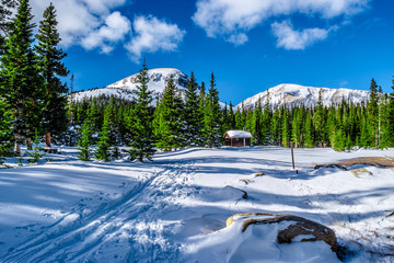 Hiking in a Winter Wonderland in Colorado