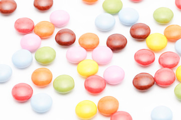 カラフルなチョコ