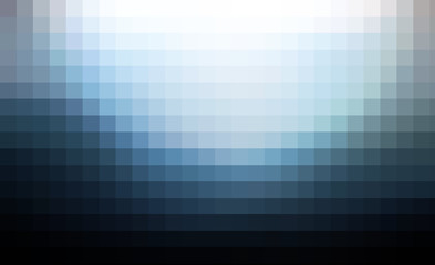 Fototapeta na wymiar Abstract digital technology mosaic squares gradient background