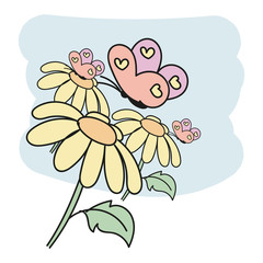 Set of Valentine's Day design elements. Vector