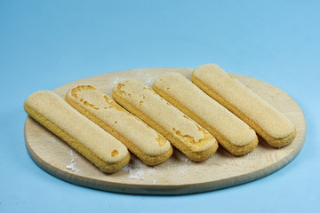 Ladyfinger biscuits ,piscoturi, 