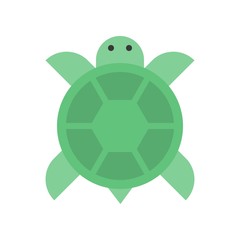 Turtle vector, Chinese New Year related flat style icon