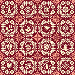 ノルディック柄,