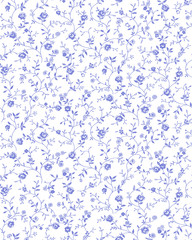 リバティ調 小花柄,