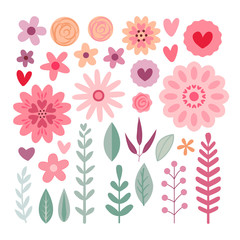 A set of decorative elements.