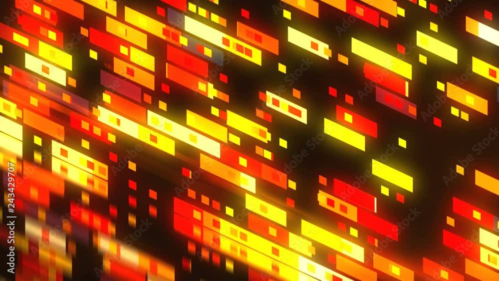 Poster abstract technology with many rectangles background, surface with reflection, 3d render backdrop, co