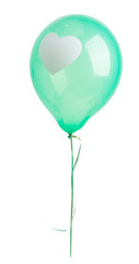heart balloons isolated