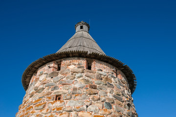 Arkhangelsk Tower of the Spaso-Preobrazhensky Solovetsky Monastery