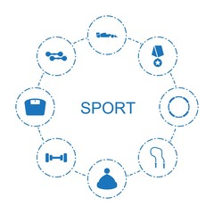8 sport icons