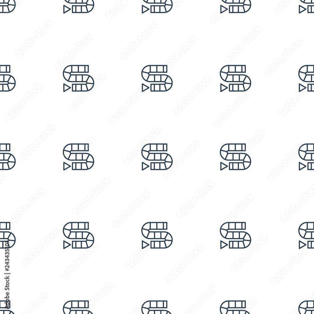 Poster dice game icon pattern seamless white background