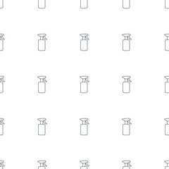 spray bottle icon pattern seamless white background