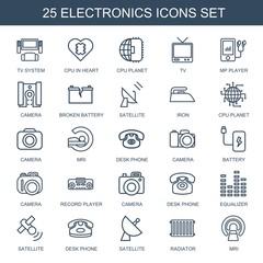 electronics icons