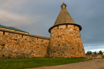 Spinning Tower of the Spaso-Preobrazhensky Solovetsky Monastery