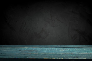 background of barrel and worn old table of wood