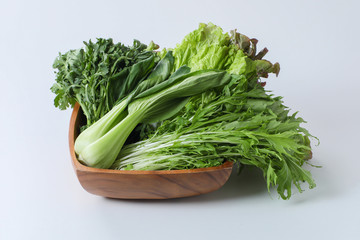 【切抜パス付】葉物野菜