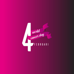 World Cancer Day Vector Template Design Illustration