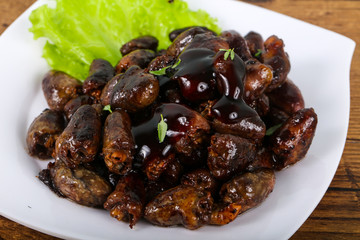 Chicken hearts