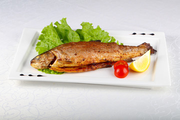 Grilled trout