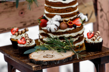 christmas cookies and decorations