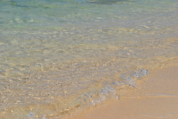 Landscape red sea. Nature in Egypt.