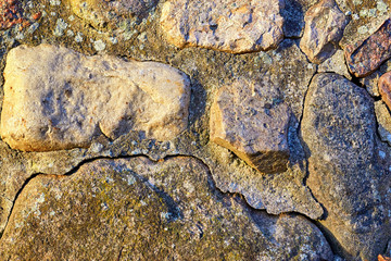 Obraz premium Abstract background with natural stones.