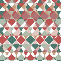 Fototapeta premium Pattern of geometric shapes. Colorful-mosaic. background