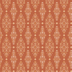 Ethnic Style Vector Seamless Pattern