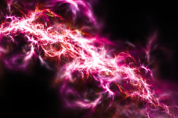 3D Abstract fractal background. Design element for flyer, brochure, web, advertisements, and other graphic designer works. Digital collage. Raster clip art..