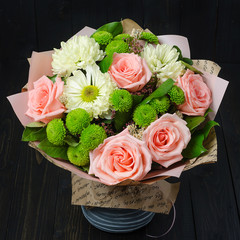A bouquet of roses.