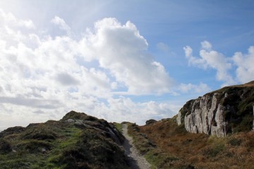 Rolling Green Hills of the Sheeps head Mountain West Cork Ireland