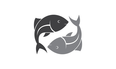 Two fish vector