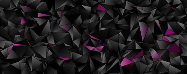 Triangular 3d, modern background