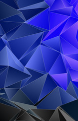 Triangular 3d, modern background