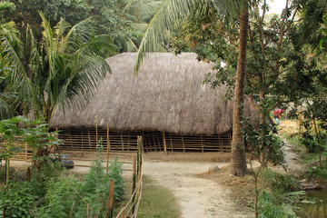 Bengali village Baidyapur, India.