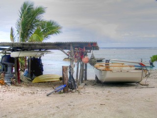 French Polynesia. Tuamotu. Islands near of Tahiti 