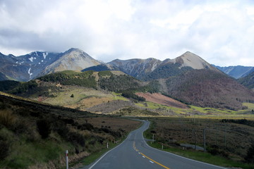Fototapeta premium road in the montains