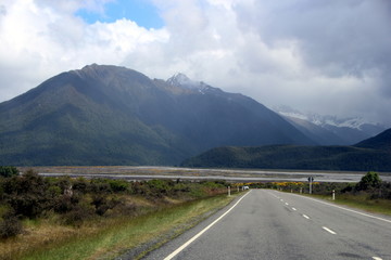 Fototapeta premium road in the montains