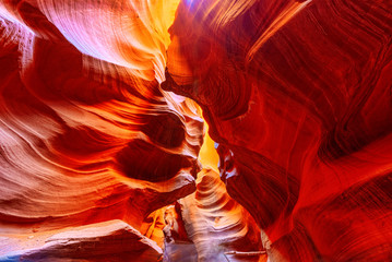 Antelope Canyon is a slot canyon in the American Southwest.