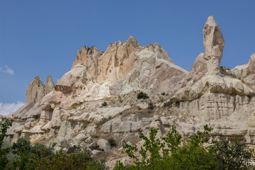 Fototapeta na wymiar cappadocia at home in the mountains