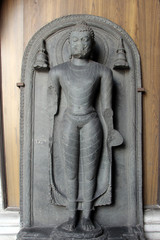 Buddha, from 9th/10th century found in Bihar now exposed in the Indian Museum in Kolkata