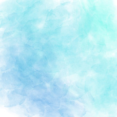 Blue vector watercolor background