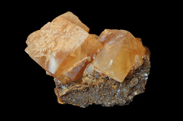 Calcite crystals